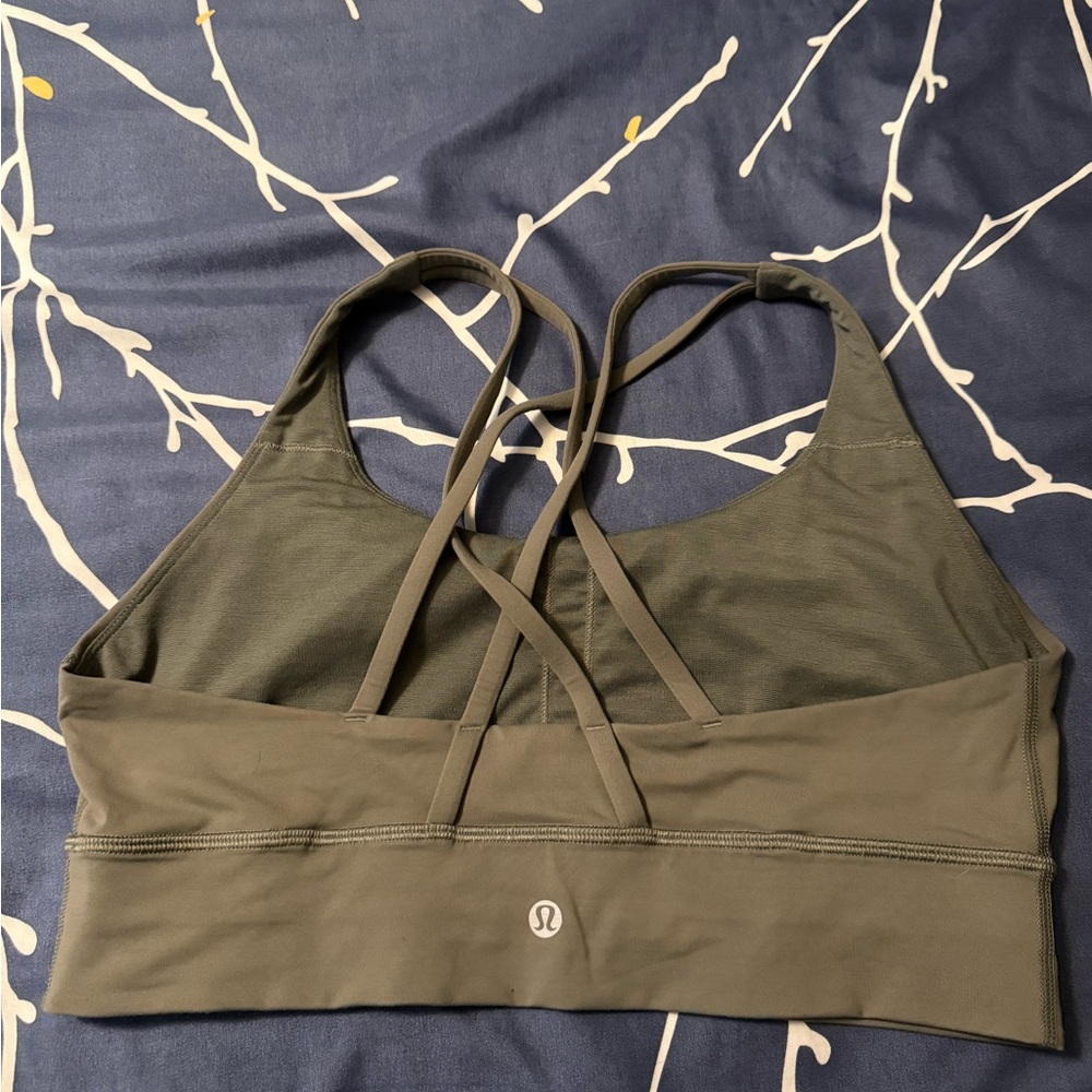 lululemon Olive Energy Bra